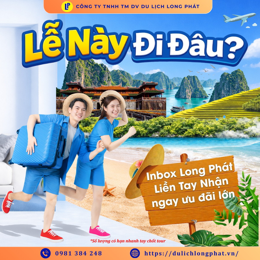 LỄ 30/04 – 01/05 NÀY ĐI DU LỊCH Ở ĐÂU? GỢI Ý NHỮNG ĐIỂM ĐẾN ĐẸP NHẤT VIỆT NAM 